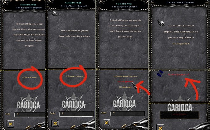 Quest Evolución - Paso 2