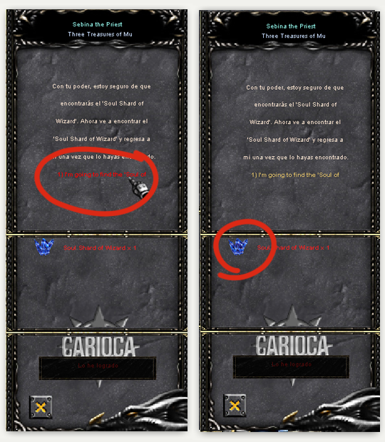 Quest Evolución - Paso 5