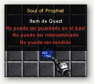 Quest Evolución - Soul of Prophet