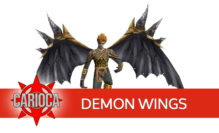 DEMON WINGS FULL OPTION + LUCK +11